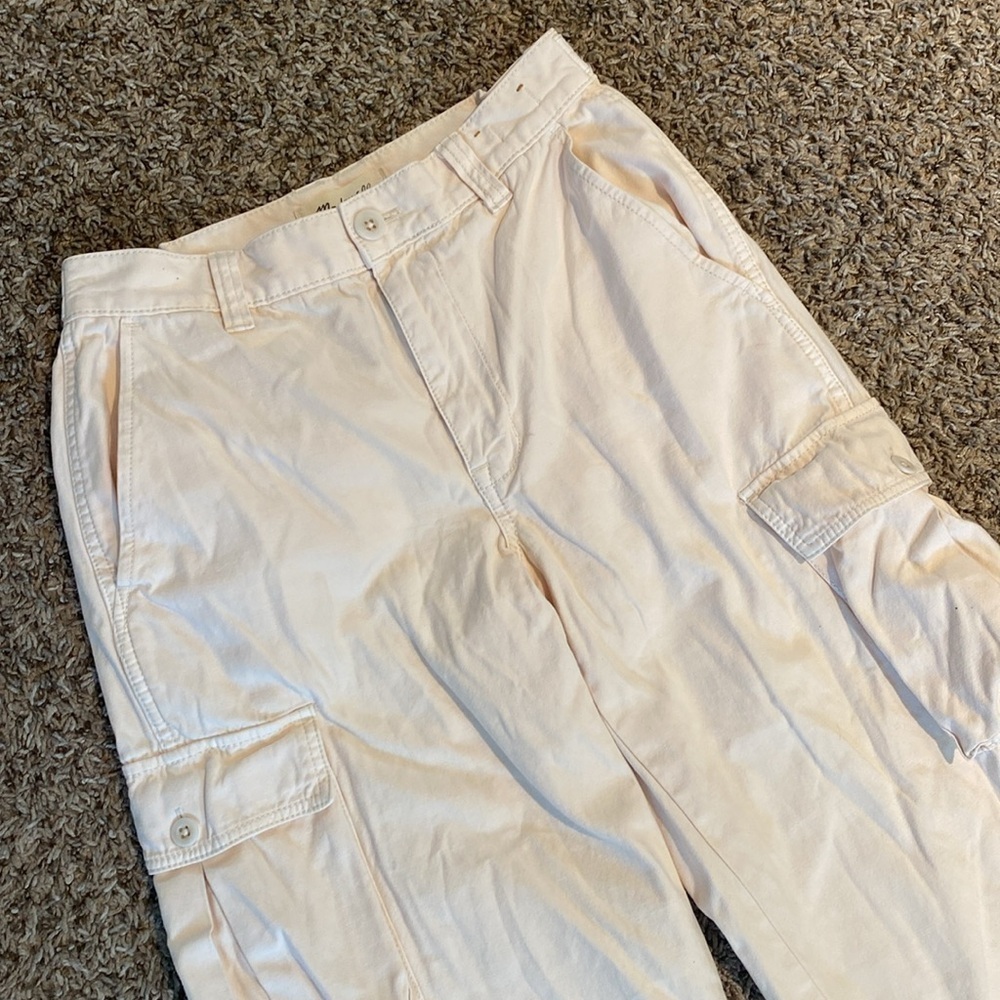Madewell Garment-Dyed Low-Slung Straight Cargo Pants Size 24 - Picture 7 of 16